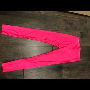 American Apparel Hot Pink Leggings